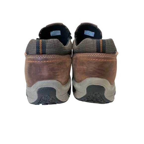 Dunham Men\'s 10.5 Battery Park slip-on shoes brown/Nubuck waterproof Walking main image 4